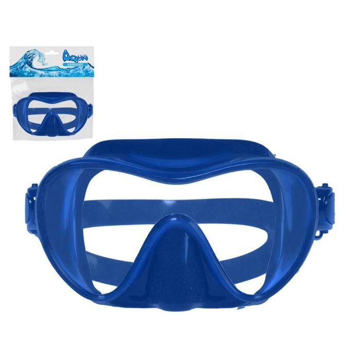 Gafas Buceo Silicona Azul Marino Adulto