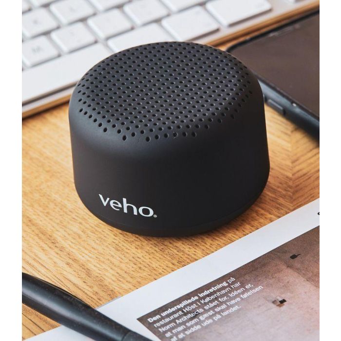 Veho The Veho M3 is an ultra compact, portable Bluetooth wireless speaker. 8 Veho The Veho M3 is an ultra compact, portable Bluetooth wireless speaker. 8