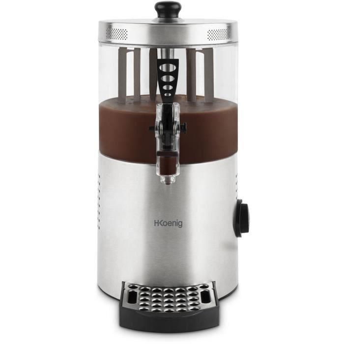 Dispensador de chocolate caliente - H.Koenig - SHK800 - 3 L - 1200 W - Acero inoxidable 1 Dispensador de chocolate caliente - H.Koenig - SHK800 - 3 L - 1200 W - Acero inoxidable 1