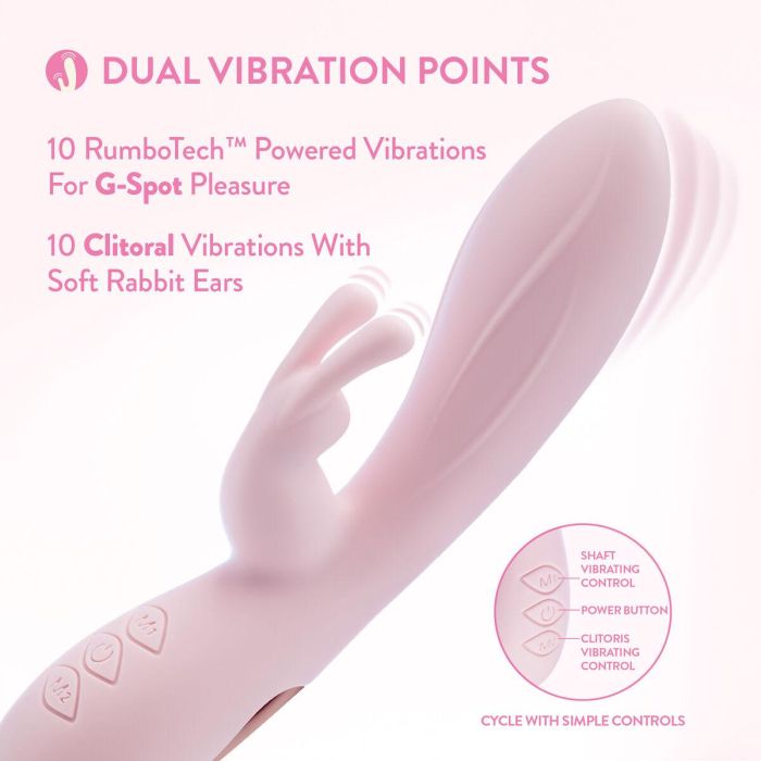 Vibrador Punto G Blush MORGAN PINK Rosa 3