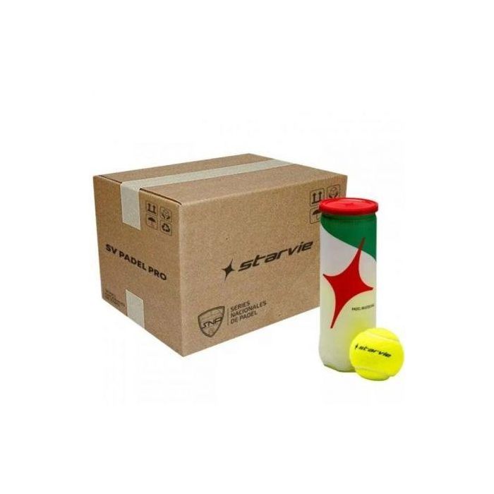 Cajón Bolas Starvie Padel Master/ 24 packs de 3 unidades