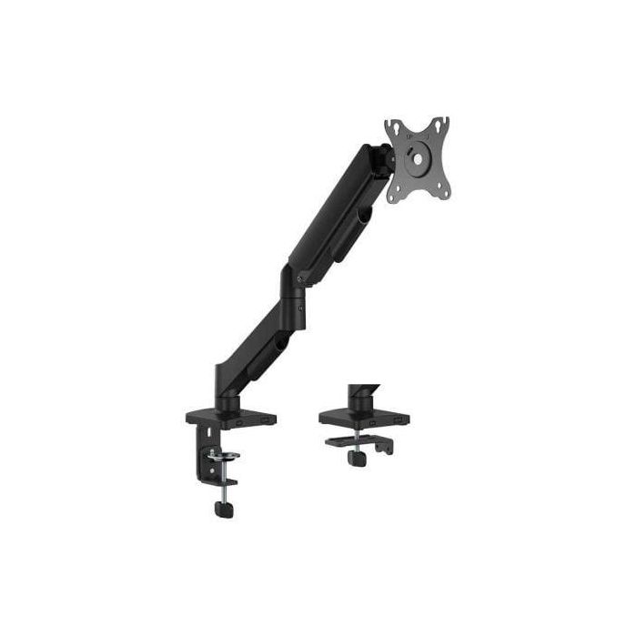 AISENS DT32TSR-355 Soporte Monitor Escritorio 17"-32" VESA 75x75/100x100mm, 9kg, Giratorio, Inclinable, Altura Ajustable Negro AISENS DT32TSR-355 Soporte Monitor Escritorio 17"-32" VESA 75x75/100x100mm, 9kg, Giratorio, Inclinable, Altura Ajustable Negro