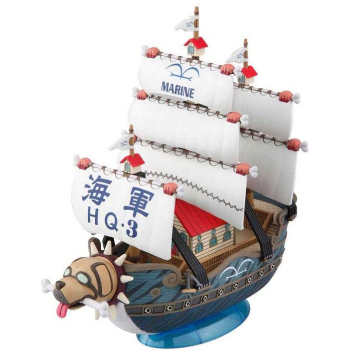 BANDAI HOBBY Model Kit Garps Ship One Piece 15cm - Fácil Ensamblaje sin Pegamento ni Pintura