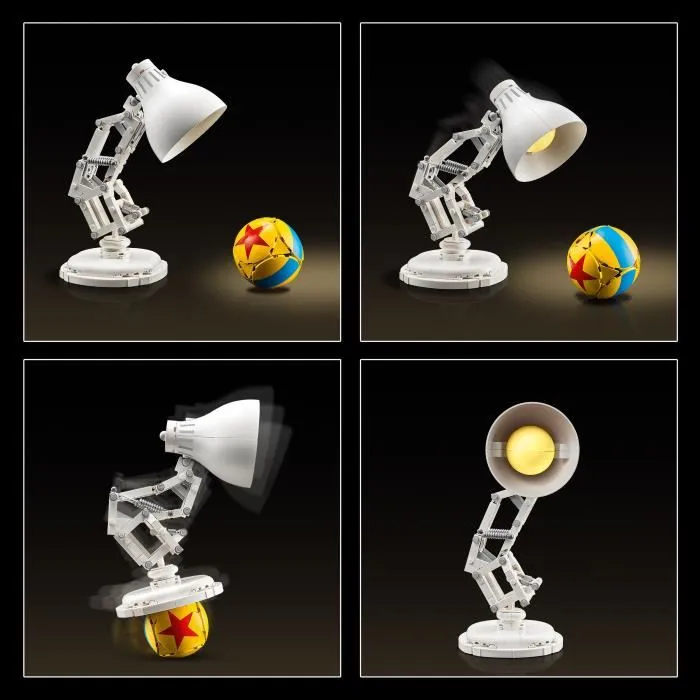 Lego Ideas 21357 Disney Pixar Luxo Jr. Set de Construcción Coleccionable para Adultos Decoración 3