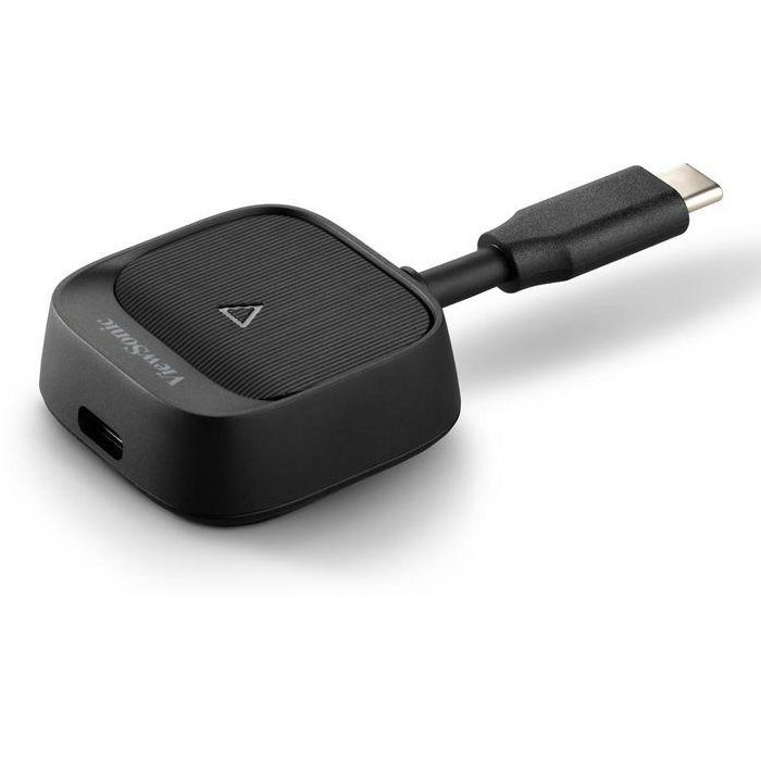 ViewSonic WPD-900, Wireless Casting Screen Kit for USB type-C (Tx) and HDMI+USB type A (charging) (Rx) Incl. Support for AirPlay and Miracast 2