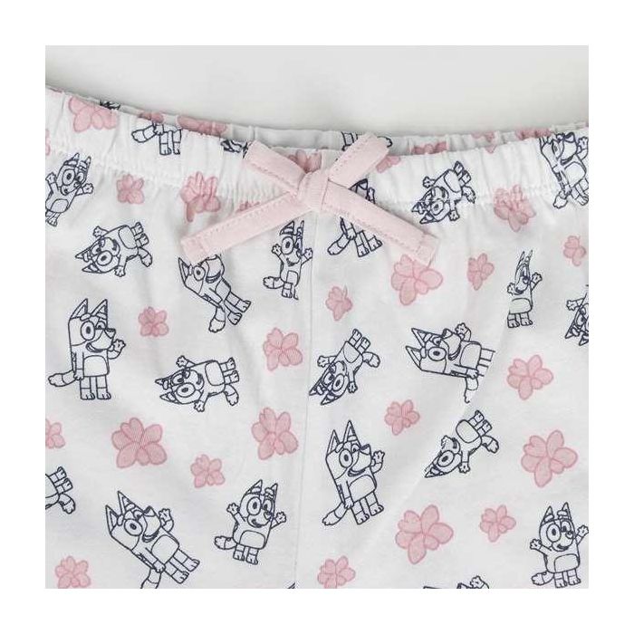 Cerdá Pijama Corto Single Jersey Bluey Talla 4 Años Rosa 2
