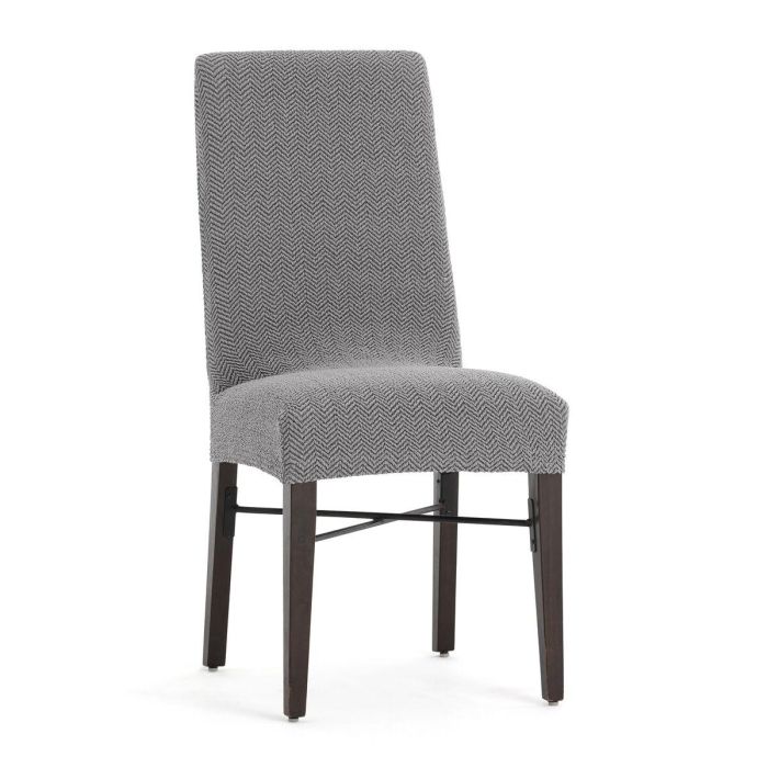 Funda para Silla Eysa JAZ Gris 50 x 60 x 50 cm 2 Unidades Funda para Silla Eysa JAZ Gris 50 x 60 x 50 cm 2 Unidades