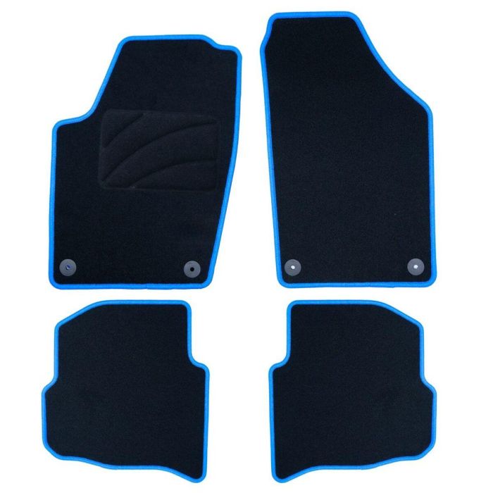 Set de Alfombrillas para Coche OCC Motorsport OCCVW0034BL Azul 5 Piezas Set de Alfombrillas para Coche OCC Motorsport OCCVW0034BL Azul 5 Piezas