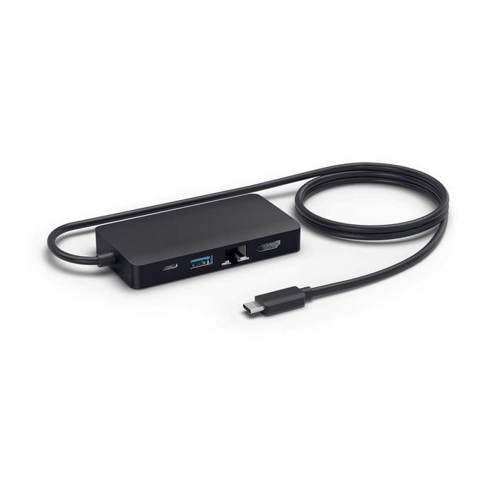 Jabra Hub USB Tipo C con HDMI, VGA, USB 3.0 y Ethernet para Conexión de Dispositivos y Pantallas 1 Jabra Hub USB Tipo C con HDMI, VGA, USB 3.0 y Ethernet para Conexión de Dispositivos y Pantallas 1