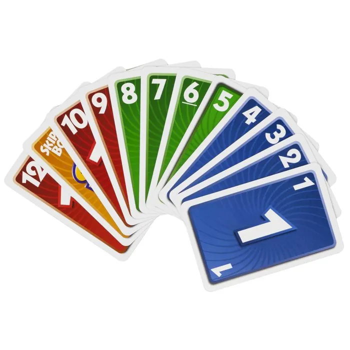 Mattel Games Juego de cartas SKIP BO - Juego de cartas para Niños y Adultos a partir de 7 años 3
