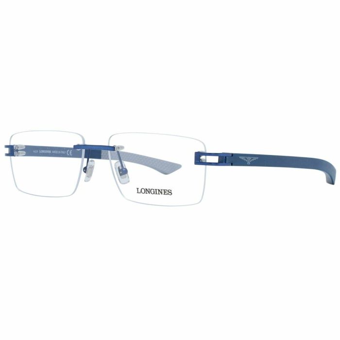 Montura de Gafas Hombre Longines LG5006-H-55090 Azul Ø 55 mm Montura de Gafas Hombre Longines LG5006-H-55090 Azul Ø 55 mm