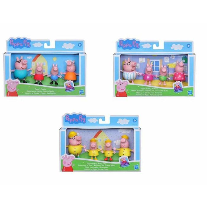 Set de Figuras Peppa Pig F2190 4 Piezas 1 Set de Figuras Peppa Pig F2190 4 Piezas 1
