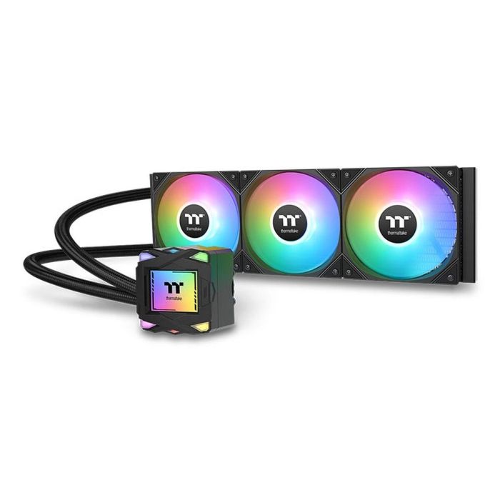 Thermaltake LA360 ARGB Kit de refrigeración líquida para placa base de 12 cm, negro 3 Thermaltake LA360 ARGB Kit de refrigeración líquida para placa base de 12 cm, negro 3