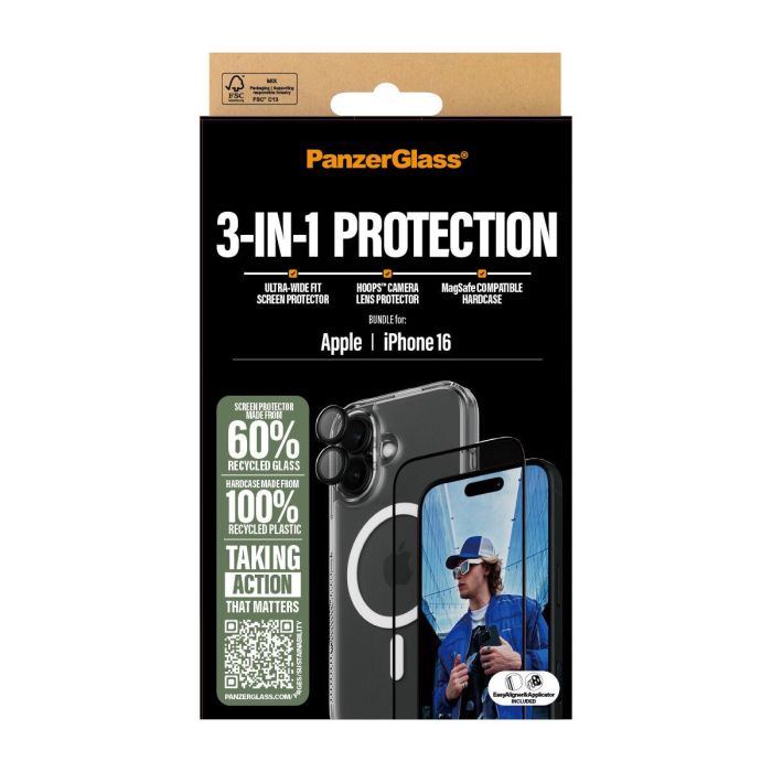Funda para Móvil Panzer Glass B1291+2861+1283 2 Funda para Móvil Panzer Glass B1291+2861+1283 2