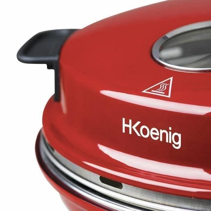 HKoeNIG NAPL350 - Horno para pizza Napoletana - Hasta 350 ° C - 32cm - 1200W - Temporizador - Placa vitrocerámica de piedra 3 HKoeNIG NAPL350 - Horno para pizza Napoletana - Hasta 350 ° C - 32cm - 1200W - Temporizador - Placa vitrocerámica de piedra 3