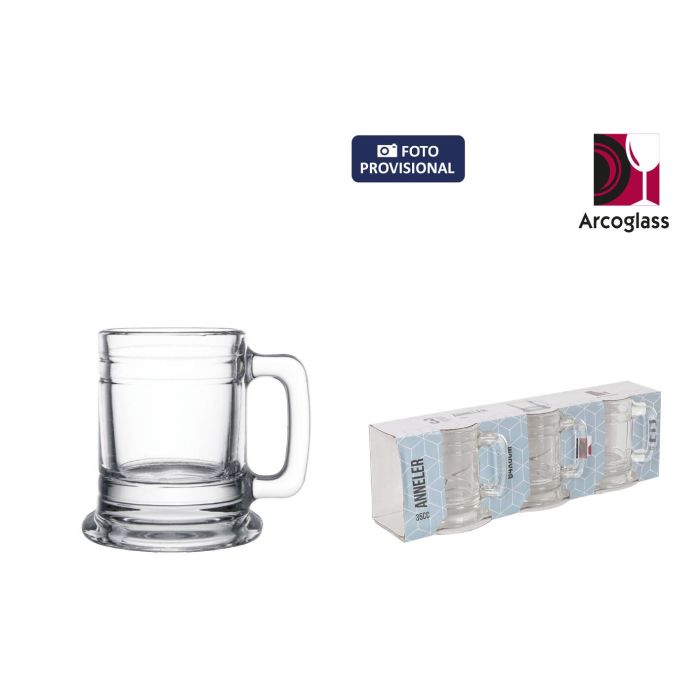 La Mediterranea Set de 3 Jarritas con Asa, 35 cc | Colección Anneler | Dimensiones: Ø4.1 x 6 cm (36 Cajas) La Mediterranea Set de 3 Jarritas con Asa, 35 cc | Colección Anneler | Dimensiones: Ø4.1 x 6 cm (36 Cajas)