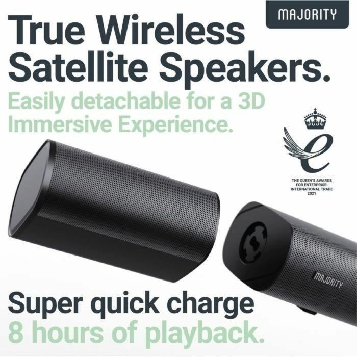 Majority MAJ1687955555448 Sistema de Sonido Envolvente Dolby Everest 1