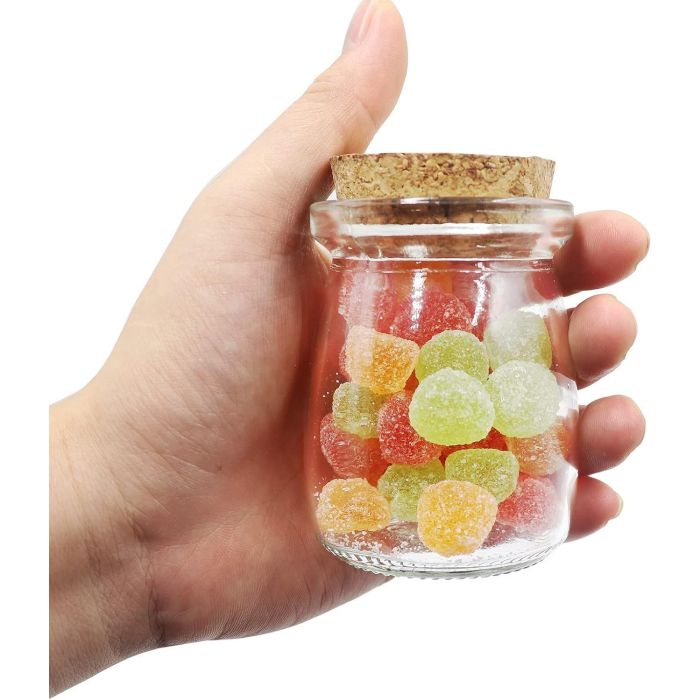 Tarrito de vidrio con tapón de corcho 100 ml - La Mediterranea (36 Unidades) 2 Tarrito de vidrio con tapón de corcho 100 ml - La Mediterranea (36 Unidades) 2