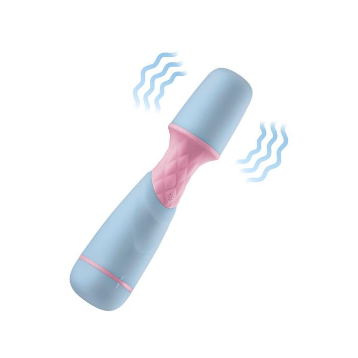 Mini Vibrador FemmeFunn Ffix Wand Azul 0 Mini Vibrador FemmeFunn Ffix Wand Azul 0