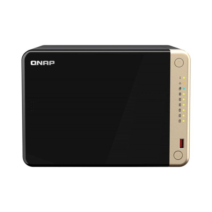 Almacenamiento en Red Qnap TS-664 Negro 1