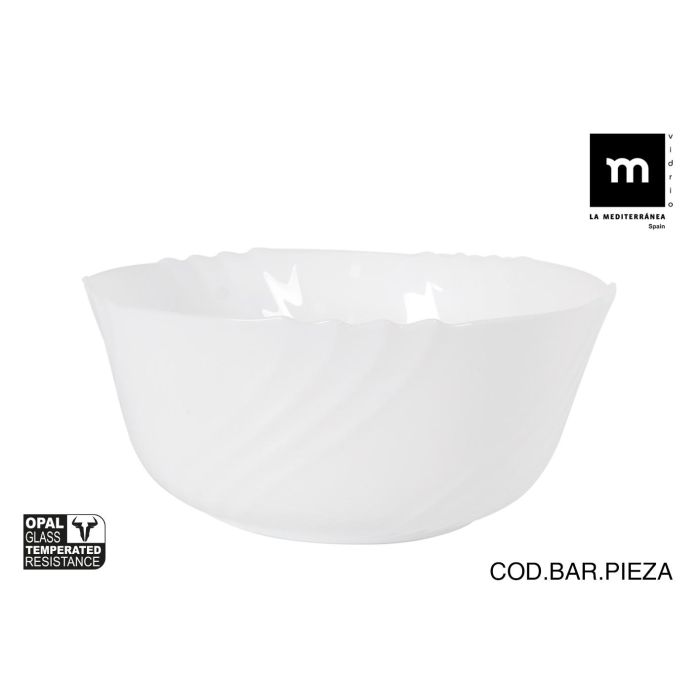 La Mediterranea Ensaladera Opal Everett 22.5 cm (18 Unidades) La Mediterranea Ensaladera Opal Everett 22.5 cm (18 Unidades)