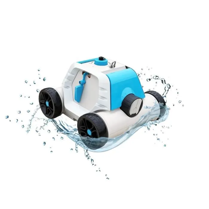 Robopool HJ1005 Robot Eléctrico para Limpieza de Piscinas - Fondo Plano - Con Batería - Hasta 6 x 3 m 1