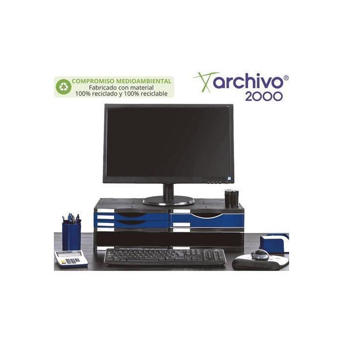 Archivo 2000 Soporte Monitor Ergonómico Sostenible Archivo 2000 Soporte Monitor Ergonómico Sostenible