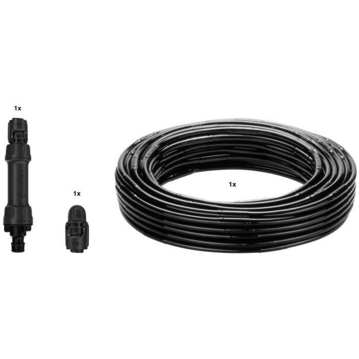 Gardena 13501-20 Kit de iniciación: 50 m de tubería de goteo incorporada y tapa del extremo de la línea 1 Gardena 13501-20 Kit de iniciación: 50 m de tubería de goteo incorporada y tapa del extremo de la línea 1