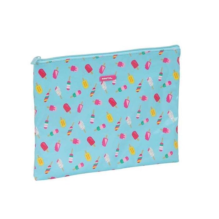 Safta Bolso de Verano Ice Cream Infantil | Edad 3 Años | Color Turquesa | Material Algodón 2 Safta Bolso de Verano Ice Cream Infantil | Edad 3 Años | Color Turquesa | Material Algodón 2
