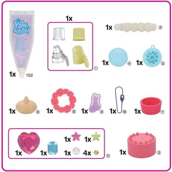 Pati-School Kit Creaciones Lavanda 32332 Pati-School Kit Creaciones Lavanda 32332