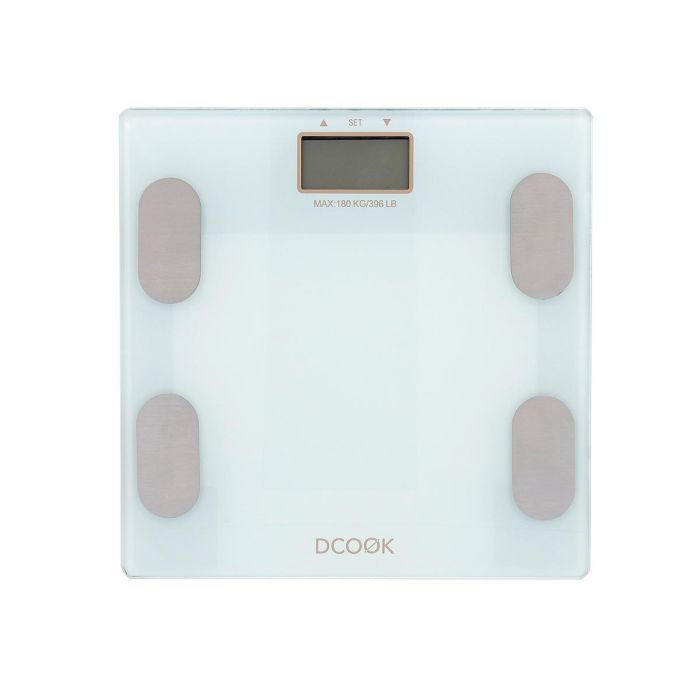DCook Báscula de Baño Digital Gallery Hasta 180 kg con Medición de Grasa Corporal y Agua, Pantalla LCD Extragrande 0 DCook Báscula de Baño Digital Gallery Hasta 180 kg con Medición de Grasa Corporal y Agua, Pantalla LCD Extragrande 0