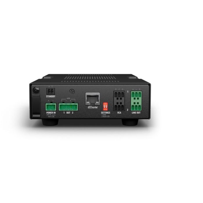 LD Systems Sound Serie Tica (LDAMP205D) Dante- Enabled Amplifier 2X50 W 4 Ohm 1