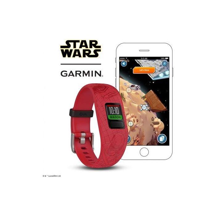 Pulsera Smartband Infantil Garmin VivoFit JR2 Star Wars Lado Oscuro/ Roja 1