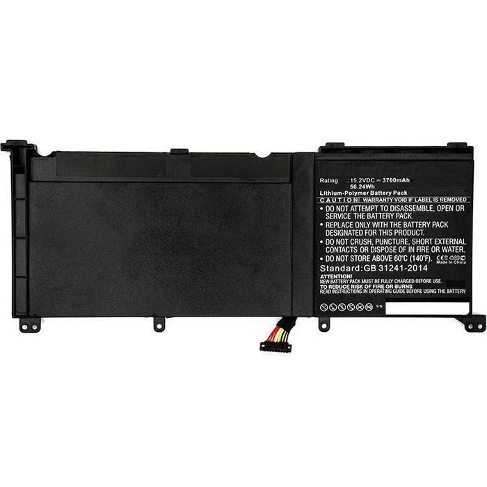 CoreParts Batería Portátil Asus 56Wh Li-Pol 15.2V 3700mAh Negra G501, G601J, G60JW4720, N501JW-1A, N501JW-1B, N501JW-2A, N501JW-2B 1