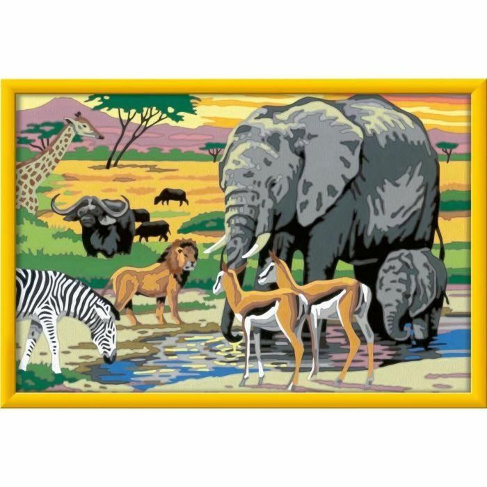 Ravensburger Puzzle RAV00025999 CreArt Kids Savannah 31x21cm 1