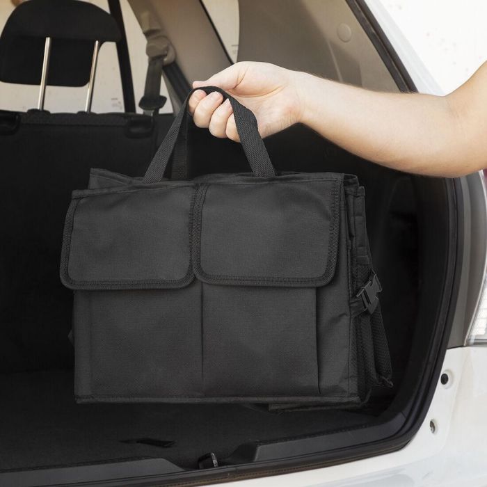 Organizador Plegable para Maletero de Coche Carry InnovaGoods 8 Organizador Plegable para Maletero de Coche Carry InnovaGoods 8