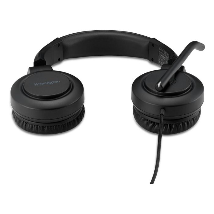 Auriculares con Micrófono Kensington H1000 Negro Auriculares con Micrófono Kensington H1000 Negro