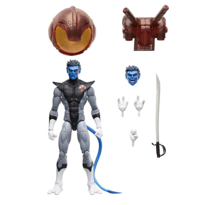 Hasbro Marvel Legends Series Rondador Nocturno Patrulla-X Figura de Acción con 7 Piezas y Accesorios 3 Hasbro Marvel Legends Series Rondador Nocturno Patrulla-X Figura de Acción con 7 Piezas y Accesorios 3