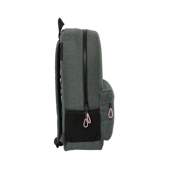 Mochila Escolar Kappa Silver pink Gris 30 x 14 x 46 cm 1 Mochila Escolar Kappa Silver pink Gris 30 x 14 x 46 cm 1