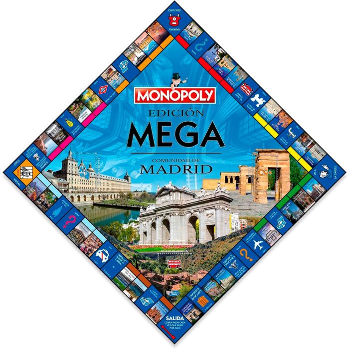 Eleven Force B6743 Monopoly Mega Edición Regional Madrid - Juego de Mesa Familiar para +8 años 2 Eleven Force B6743 Monopoly Mega Edición Regional Madrid - Juego de Mesa Familiar para +8 años 2