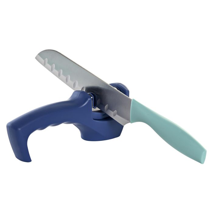 DKD Home Decor Cuchillo Básico Azul, Set de 6 Piezas de Acero Inoxidable y Polipropileno, Apto para Lavavajillas 4 DKD Home Decor Cuchillo Básico Azul, Set de 6 Piezas de Acero Inoxidable y Polipropileno, Apto para Lavavajillas 4