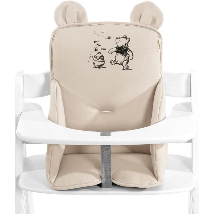 Hauck HAU1732165483954 Cojín para Trona Alpha Antideslizante Winnie the Pooh Beige