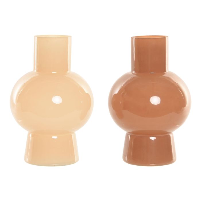 Jarron Urban DKD Home Decor Crema Terracota 15 x 24 x 15 cm (2 Unidades) 0 Jarron Urban DKD Home Decor Crema Terracota 15 x 24 x 15 cm (2 Unidades) 0