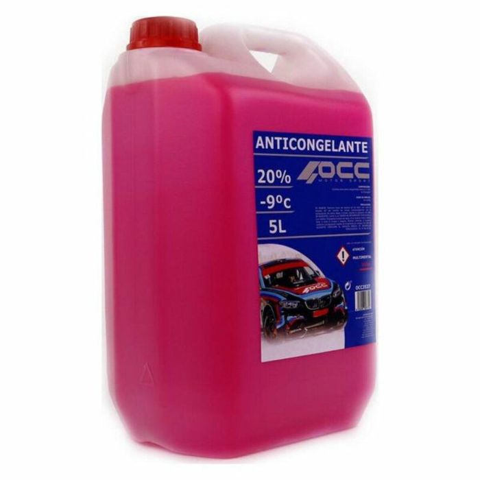 Anticongelante OCC Motorsport 20% Rosa (5 L) 3 Anticongelante OCC Motorsport 20% Rosa (5 L) 3
