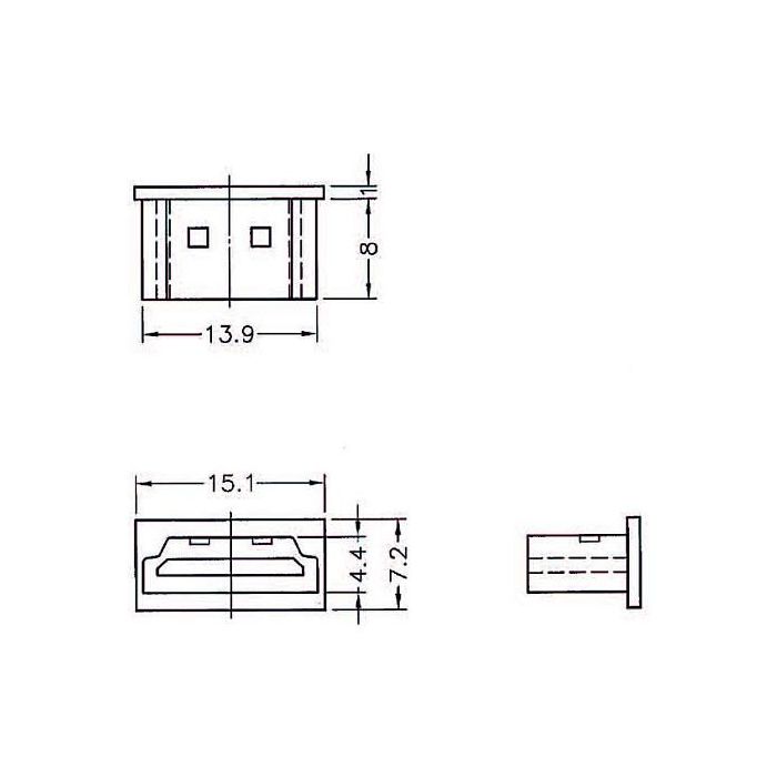 DeLOCK Protector de Polvo para Conector HDMI Tipo A sin Asa, Negro, Referencia 64030, Paquete de 10 Unidades 2 DeLOCK Protector de Polvo para Conector HDMI Tipo A sin Asa, Negro, Referencia 64030, Paquete de 10 Unidades 2