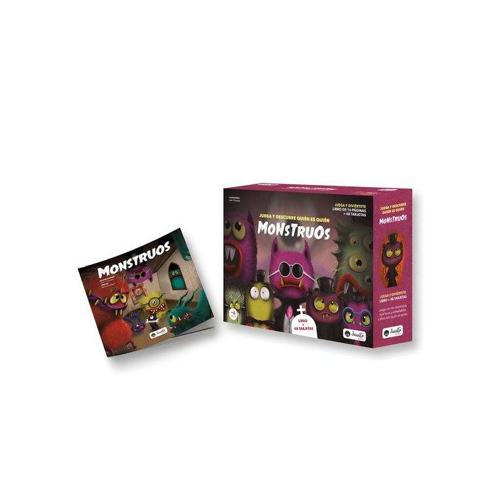 Juega Y Descubre Quien Es Juanito Books Monstruos (+6 Años)