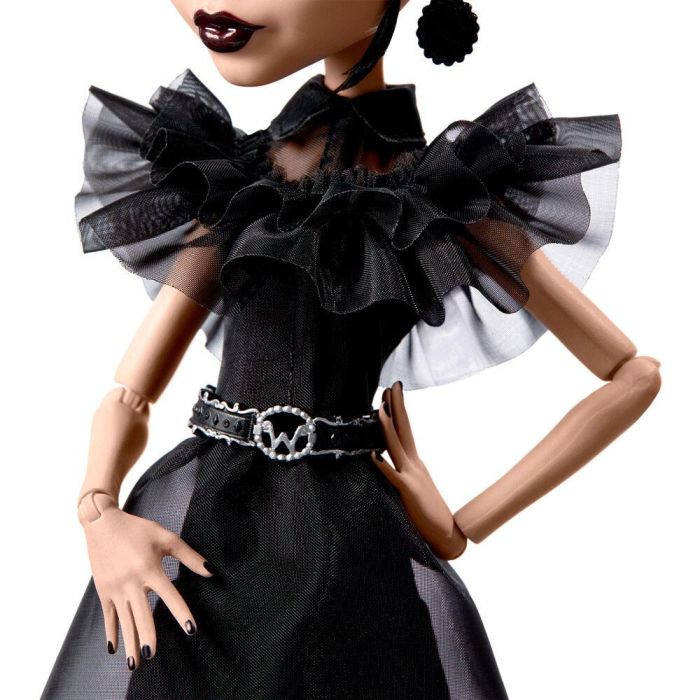 Mattel Muñeca Monster High Wednesday Vestido Raven para niñas de 5 años 3 Mattel Muñeca Monster High Wednesday Vestido Raven para niñas de 5 años 3