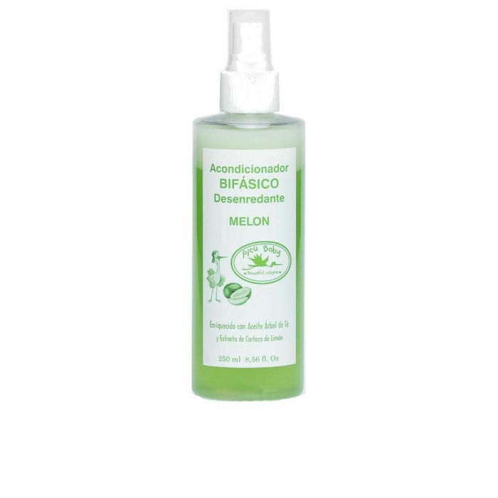 Picu Baby Bifásico Acondicionador Desenredante Melón 250 ml Spray para Niños Todo Tipo de Cabello
