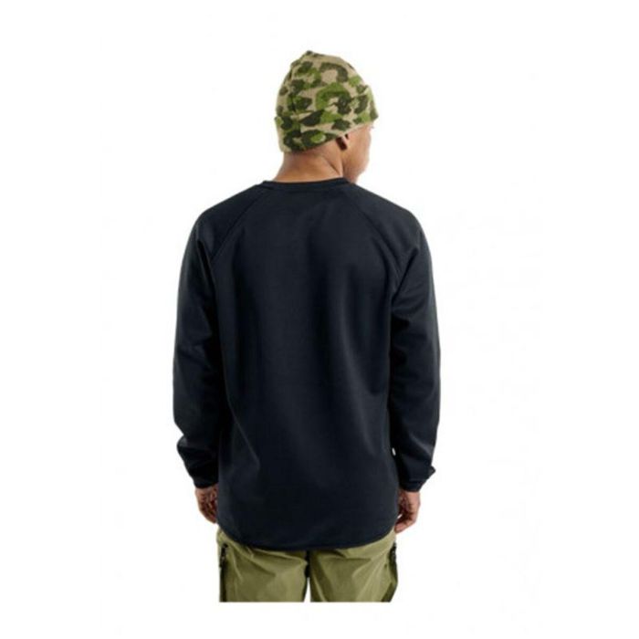 Sudadera sin Capucha Hombre Burton Crown Weatherproof Pullover Crewneck Negro XL 1