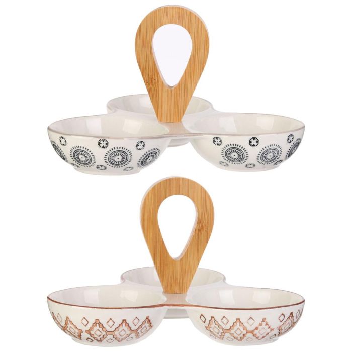 Home Deco Factory Plato Bol 3 Departamentos Con Asa Mirage Ideal Aperitivos 2 Home Deco Factory Plato Bol 3 Departamentos Con Asa Mirage Ideal Aperitivos 2